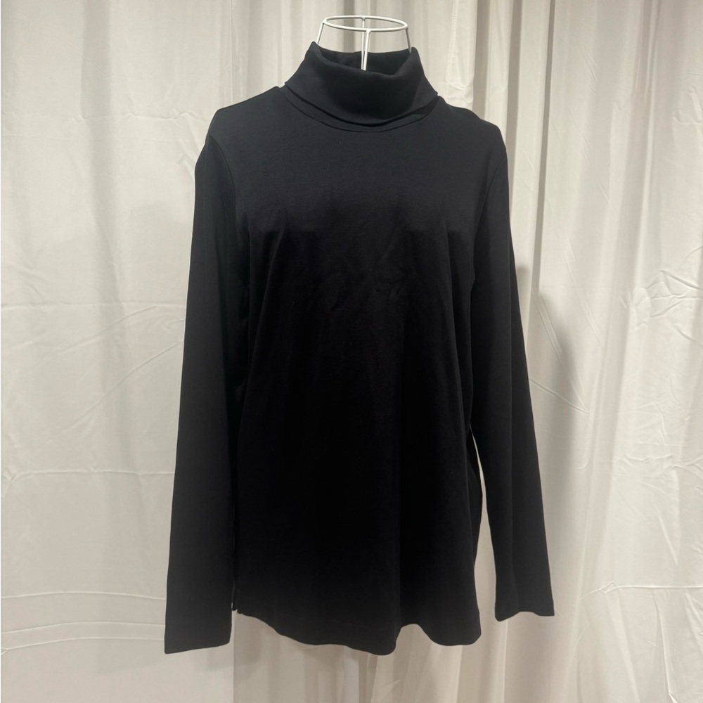 Lands’ End Cotton Turtleneck